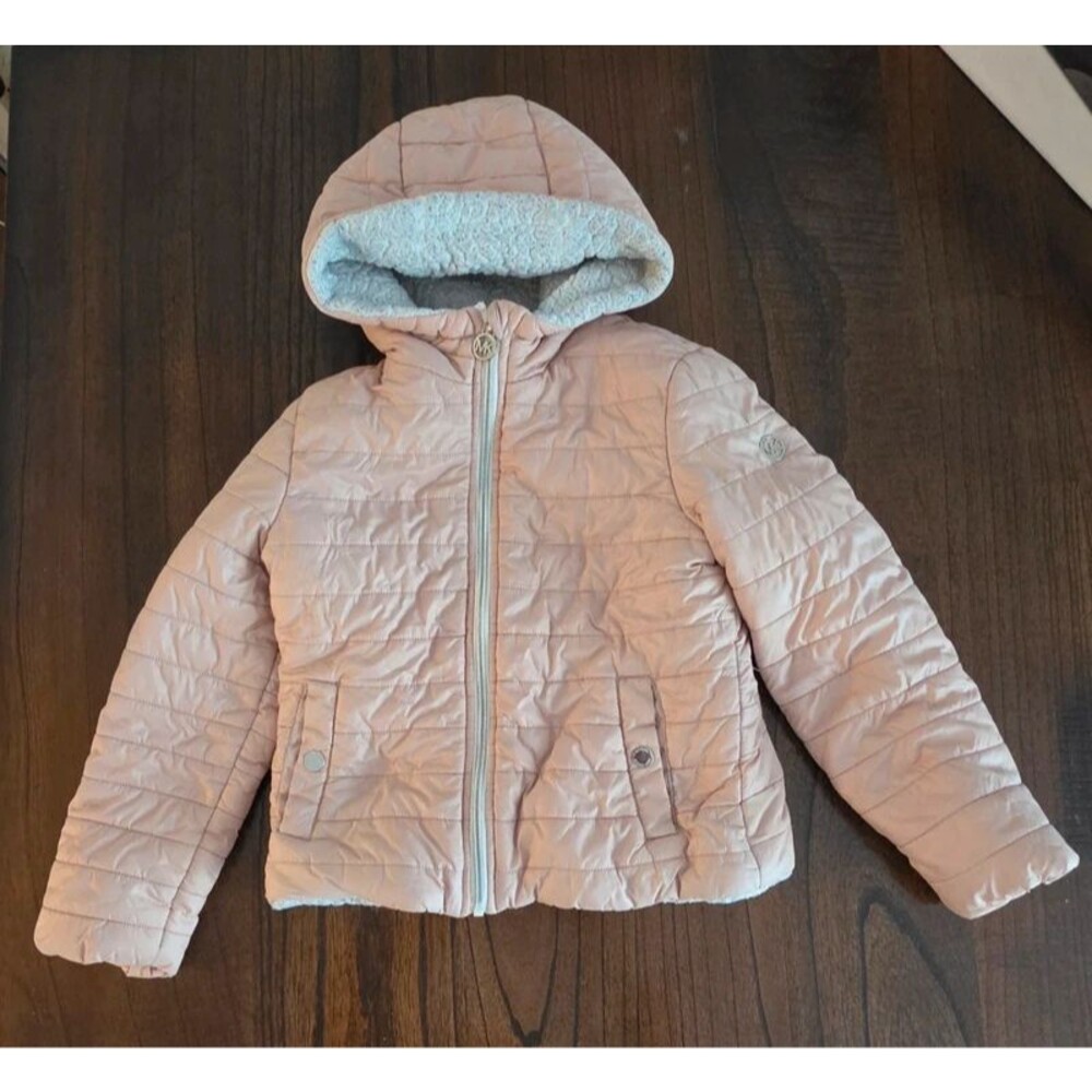 Michael Kors Girls Hooded Jacket Size 7/8
